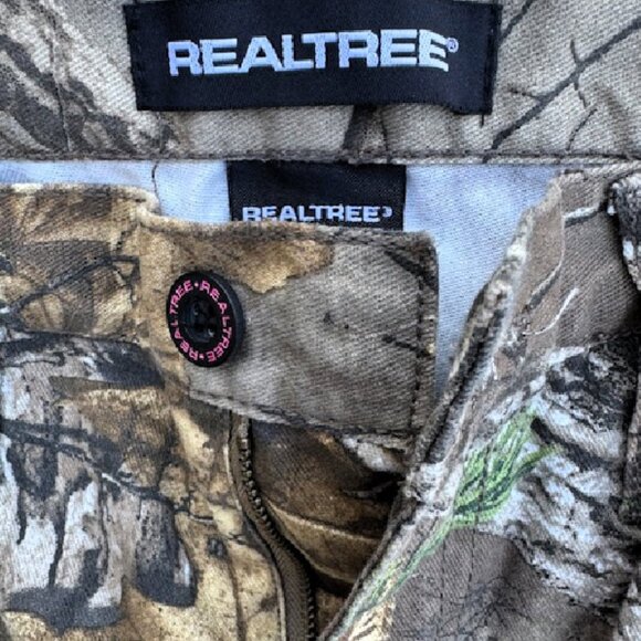 Men's "Realtree" Camo Hunting Pants Size M(approx 33" waist)Preowned - Picture 6 of 7